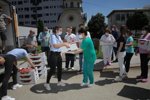 Svim kovid bolnicama u Srbiji donirano ukupno 40 tona voća – Mozzart