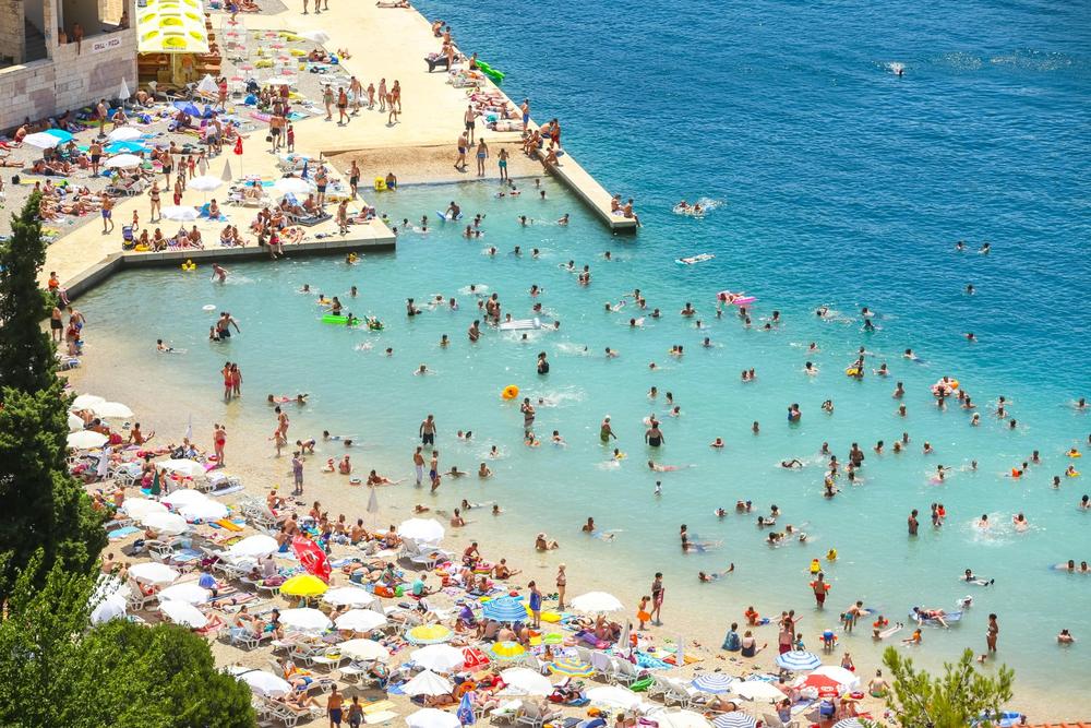 Neum, plaža