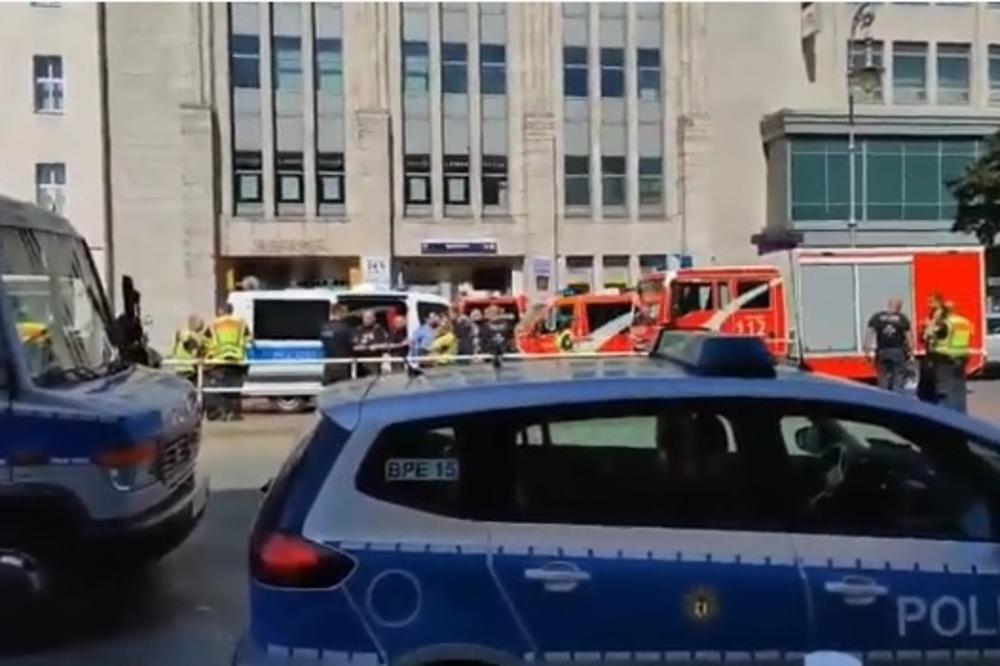 PLJAČKA BANKE U BERLINU USRED BELA DANA: 11 ljudi povređeno! Sve vrvi od policije i Hitne pomoći! (VIDEO)