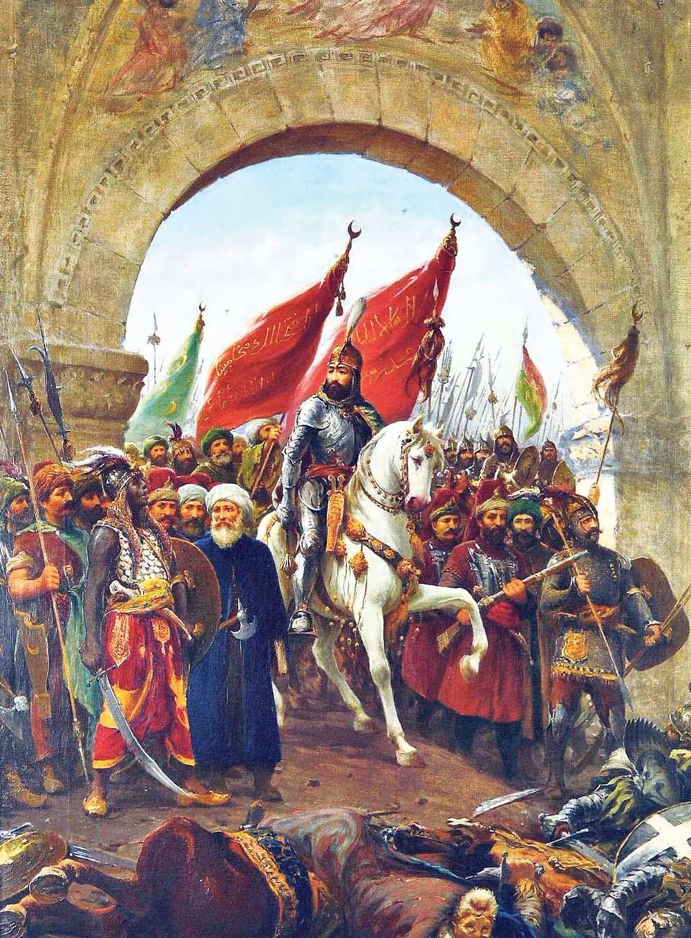 Osvajanje Carigrada Mehmed II Osvajač ulazi u vizantijsku prestonicu