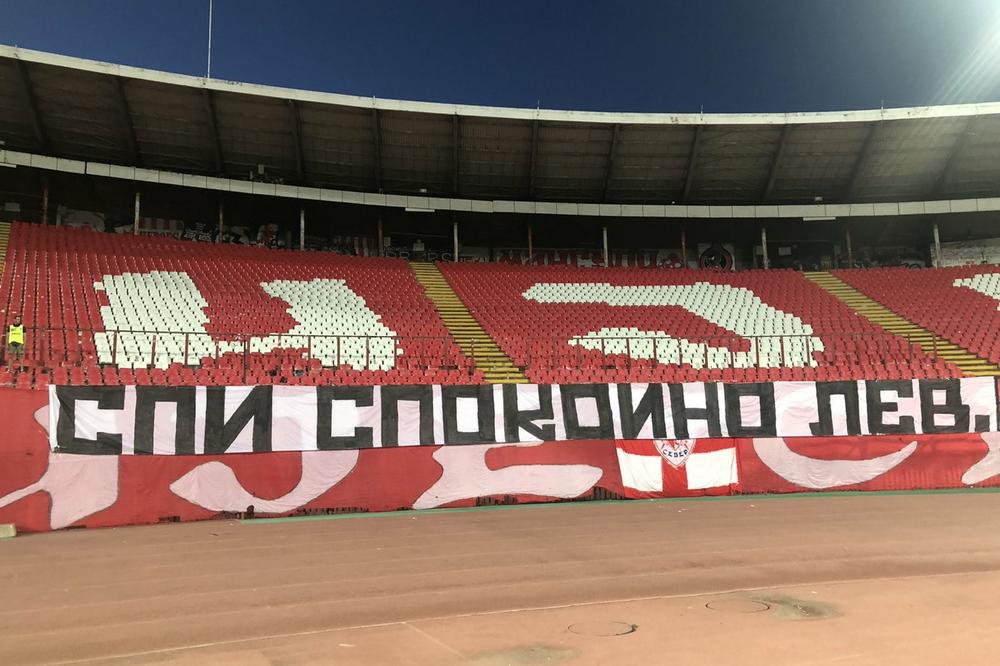 MIRNO SPAVAJ LAVE: Delije odale poslednju počast preminulom navijaču Spartaka iz Moskve! VIDEO