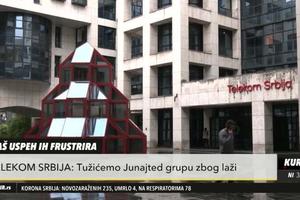 TELEKOM SRBIJE SPREMA TUŽBU PROTIV JUNAJTED GRUPE: Lažu, imamo rast korisnika i prihoda (KURIR TV)