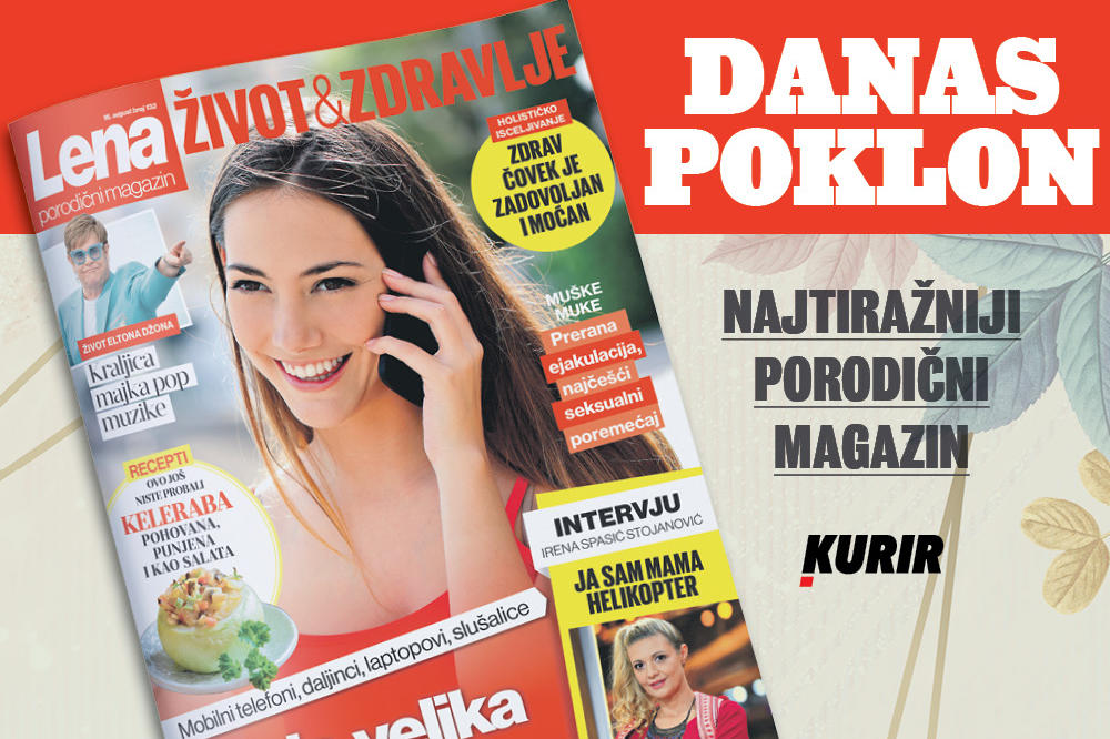 DANAS NE PROPUSTITE NOVI BROJ MAGAZINA LENA: Mobilni telefoni, daljinci, laptopovi, slušalice – GNEZDA BAKTERIJA