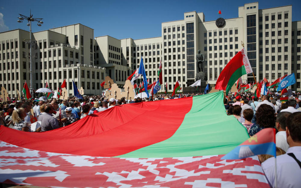 Belorusija, Aleksandar Lukašenko, Minsk, kontramiting