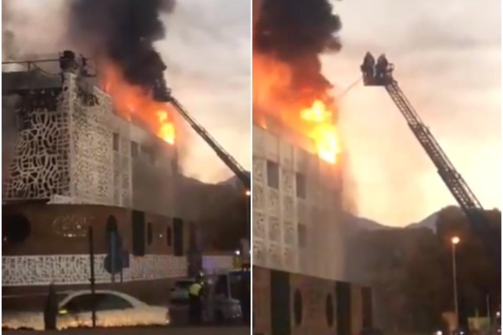 VATRA PROGUTALA HOTEL PUN TURISTA: Veliki požar u Marbelji, ima i žrtava (VIDEO)