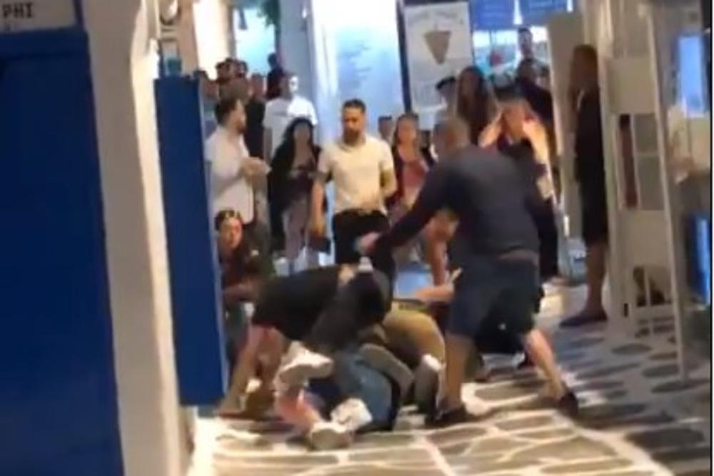 POGLEDAJTE SNIMAK TUČE: Ovako je kapiten Mančester junajteda tukao turiste u Grčkoj, a zatim napao i policajca VIDEO