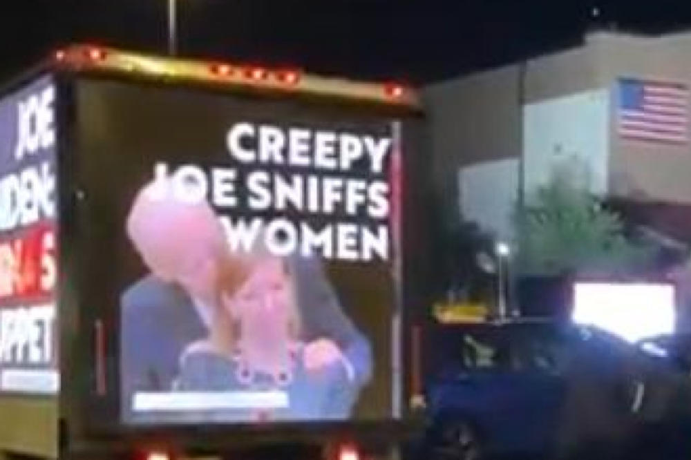 NIKAD JAČA PROZIVKA BAJDENA: Trampove pristalice došle na njegov skup kamionima, o porukama bruji cela Amerika (VIDEO)