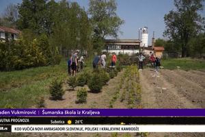 NAJSTARIJA SREDNJA ŠKOLA U SRBIJI: Kraljevački šumari deo projekta "Zasadi drvo" (KURIR TV)