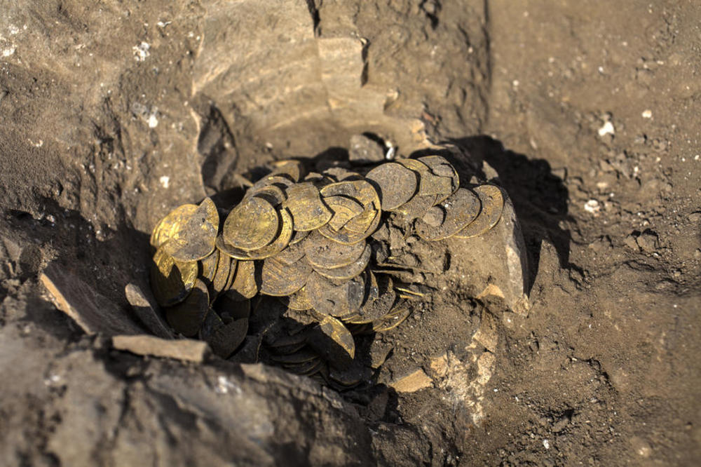 arheologija, zlatnici, novčići, Izrael