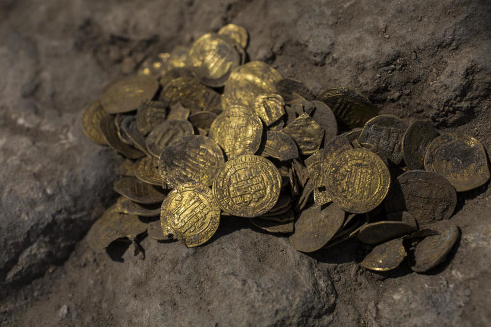 arheologija, zlatnici, novčići, Izrael