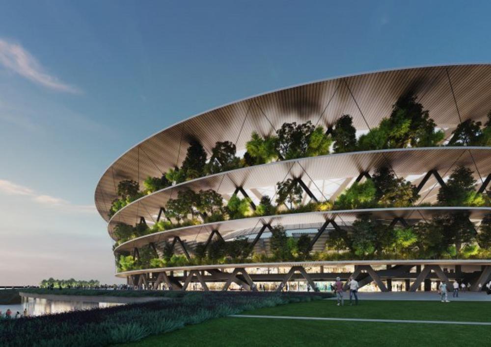 KAO SPEJS-ŠATL! Ovako će izgledati nacionalni stadion u Surčinu, čudo arhitekture! LEPOTICA od 52.000 MESTA