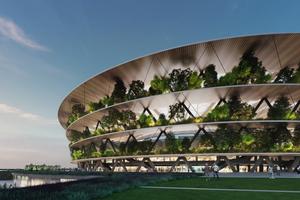 KAO SPEJS-ŠATL! Ovako će izgledati nacionalni stadion u Surčinu, čudo arhitekture! LEPOTICA od 52.000 MESTA