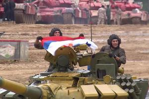 VELIKI USPEH SRPSKIH VOJNIKA: Plasirali se u polufinale tenkovskog biatlona na Vojnim igrama u Rusiji