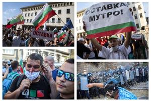 SUKOBI ISPRED BUGARSKOG PARLAMENTA: Na protestima u Sofiji povređeno 20 policajaca (FOTO)