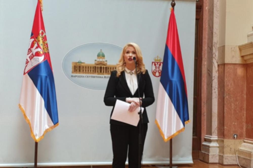 SANDRA BOŽIĆ: Potpisivanje današnjeg bilateralnog sporazuma između Srbije i SAD je istorijski momenat
