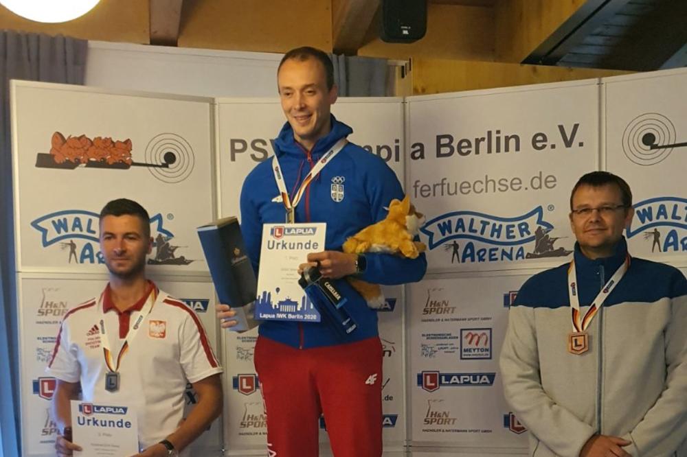 NASTAVIO DOMINACIJU: Milenko Sebić rekordom do pobede u Berlinu!
