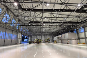 SVE SIJA I MIRIŠE NA NOVO: Pogledajte kako izgleda novi hangar za vojne letelice u Nišu (FOTO)