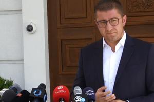 BIO JEDINI KANDIDAT Hristijan Mickoski ponovo izabran za predsednika opozicione VMRO DPMNE