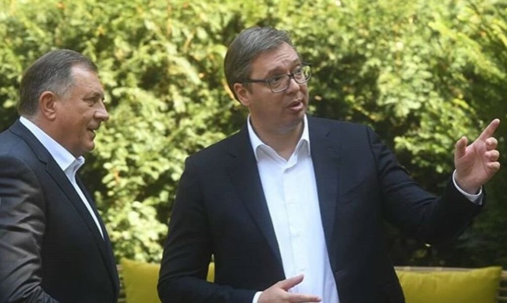 Vučić Dodik, Aleksandar Vučić, vila Mir, MIlorad Dodik