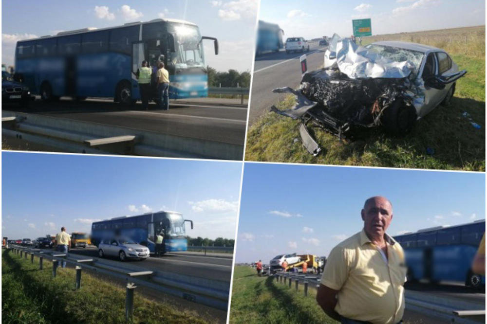 KURIR SA VOZAČEM AUTOBUSA MEHOM O UDESU KOD NOVIH BANOVACA: Mislio sam da me udario kamion koliko je jako bilo! KURIR TV