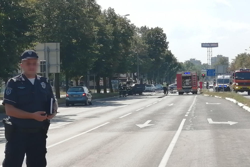 EKSPLOZIJA U NBG: Auto odleteo u vazduh, teško povređen muškarac koji se povezuje sa ubistvom Miše Ognjanovića