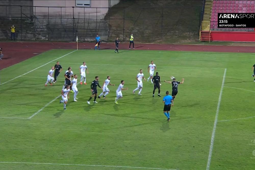 U PARTIZANU POLUDELI: Ovako su reagovali zbog poništenog gola protiv Zlatibora (VIDEO)