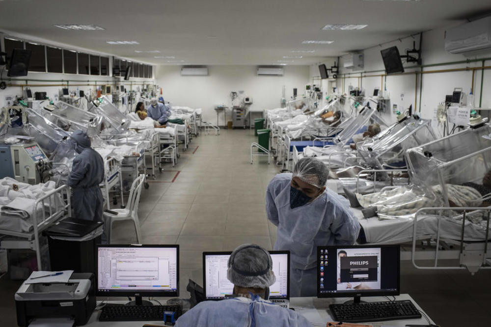 KORONA KOSI PO BRAZILU: Dnevni broj umrlih nije manji od 2.000! Bolnice prepune, a lekari apleuju da se nešto učini