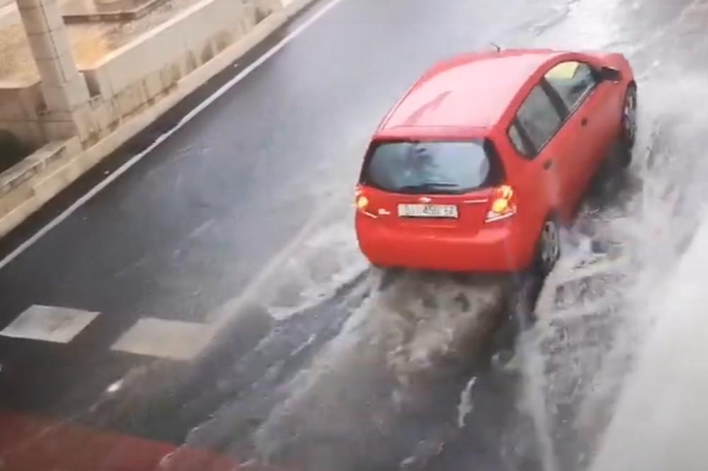 STIGLO NEVREME I U HRVATSKU: U Šibeniku palo 30 litara kiše, očekuju se i tornada (VIDEO)