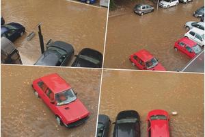 POGLEDAJTE ŠOK-SNIMAK NEVREMENA NA ADI CIGANLIJI: Potop i u Rakovici, ljudi ne mogu napolje iz svojih zgrada! (KURIR TV)