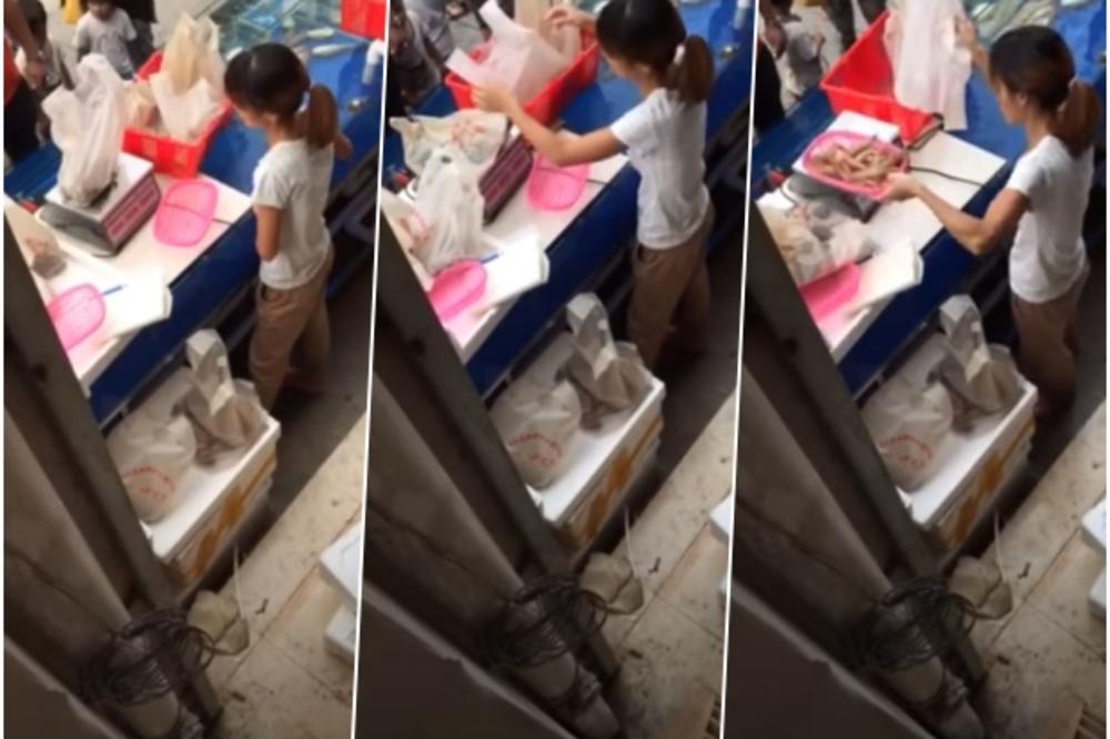 MAJSTORI PREVARE NA PIJACAMA: Kineskinja šampion u drskosti, a prodavci ribe u Dubaiju ne zaostaju! (VIDEO)