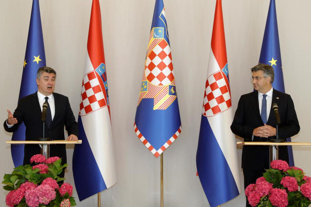 ČARKE NA RELACIJI MILANOVIĆ - PLENKNOVIĆ POSLE 7 DANA ZATIŠJA: Hrvatski premijer odbio predsednikov poziv, opet pale prozivke