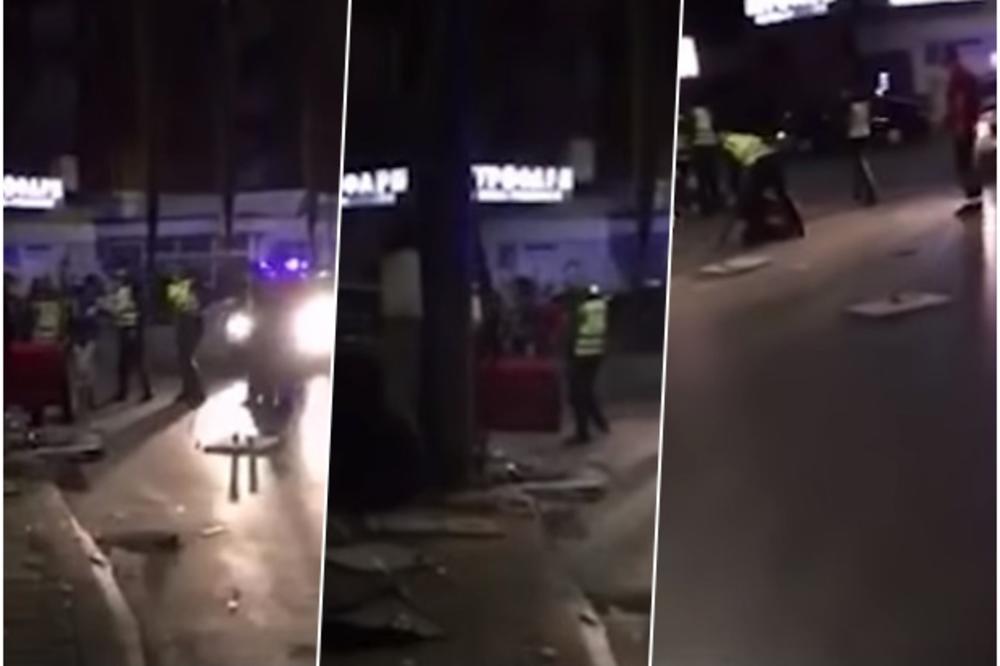 PENDREKOM NA PIJANE VOZAČE Snimak brutalne reakcije bitoljske policije posle saobraćajke uznemirio Makedoniju (UZNEMIRUJUĆI VIDEO)