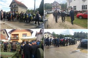 POSLEDNJI POZDRAV KAPETANU ZVONKU: Sahranjen pilot Vasiljević, poginuo iznad rodnog sela, tuga u Donjoj Borini (FOTO)