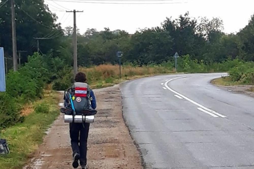 DOBRA VOLJA I LJUBAV POMERAJU PLANINE: Poljakinja iz Varšave pešači do Jerusalima, nema straha ni umora jer kaže da Bog ide s njom