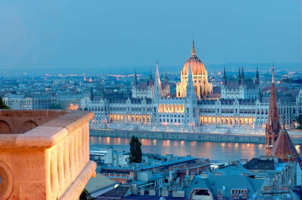 Budimpešta, parlament Mađarske