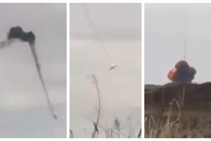 SNIMAK OBARANJA AVIONA: Snage Nagorno-Karabaha pohvalile se rušenjem više letelica Azerbejdžana! (VIDEO)