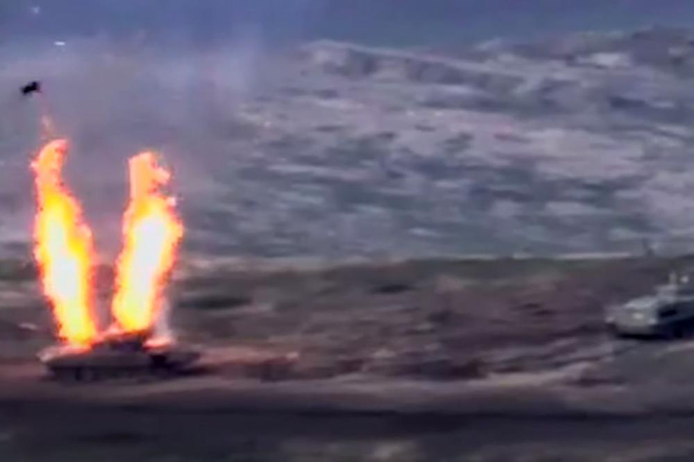 NASTAVLJAJU SE KRVAVE BORBE U NAGORNO-KARABAHU: Jermenska vojska optužila Azerbejdžan da koristi kasetne bombe (VIDEO)