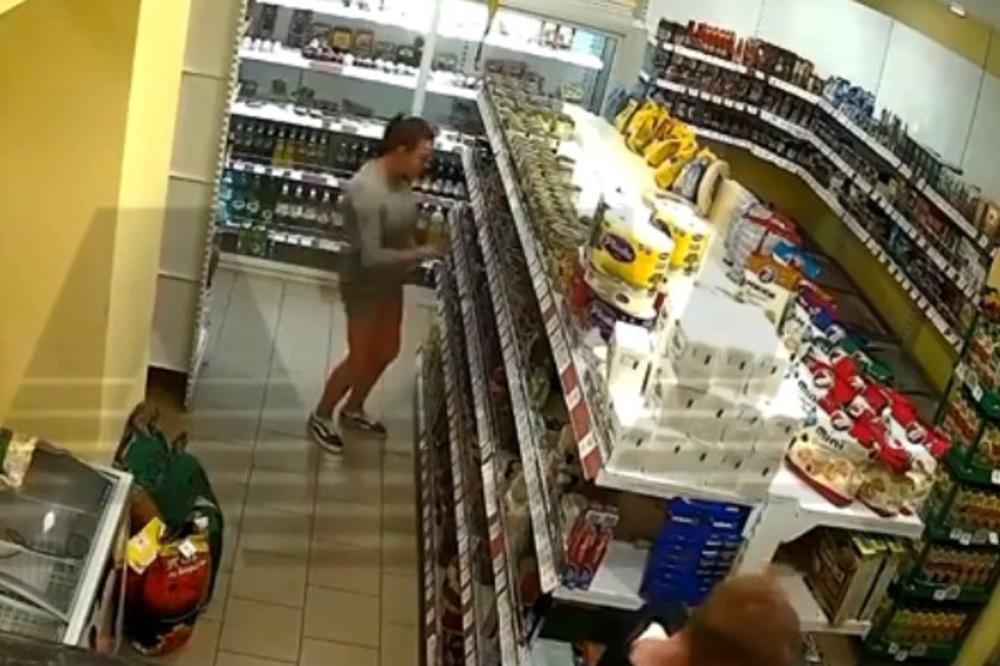 KRAĐA KOJA JE ZGROZILA RUSIJU: Kamere snimile ženu u supermarketu, evo gde je stavljala namirnice! (VIDEO)