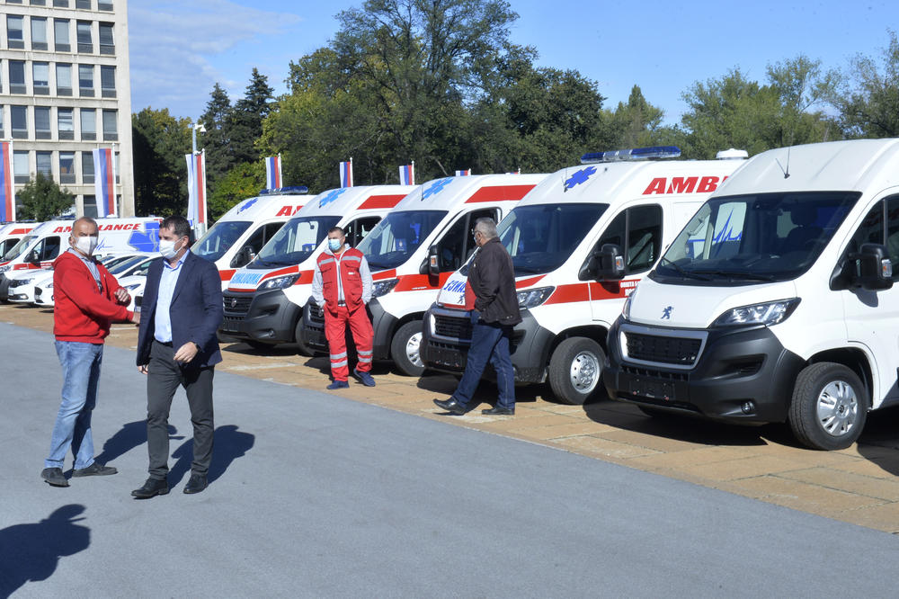 Nova sanitetska vozila za zdravstvene ustanove po Srbiji