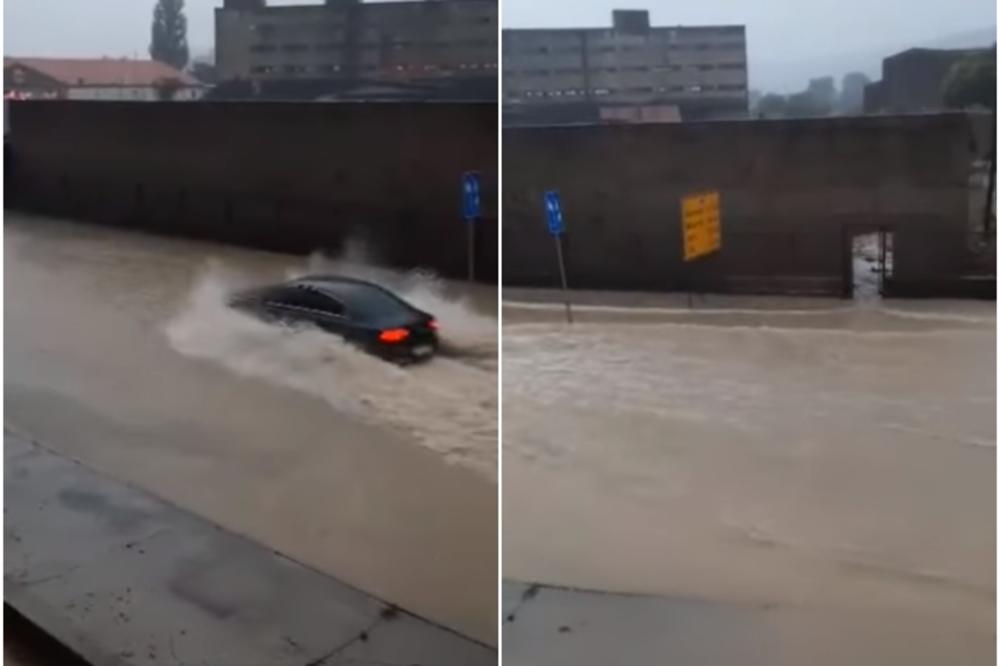 KNIN POTOPLJEN, KOD SPLITA UDARI VETRA I DO 107 KM NA SAT: Veliko nevreme se sručilo na Hrvatsku (VIDEO)