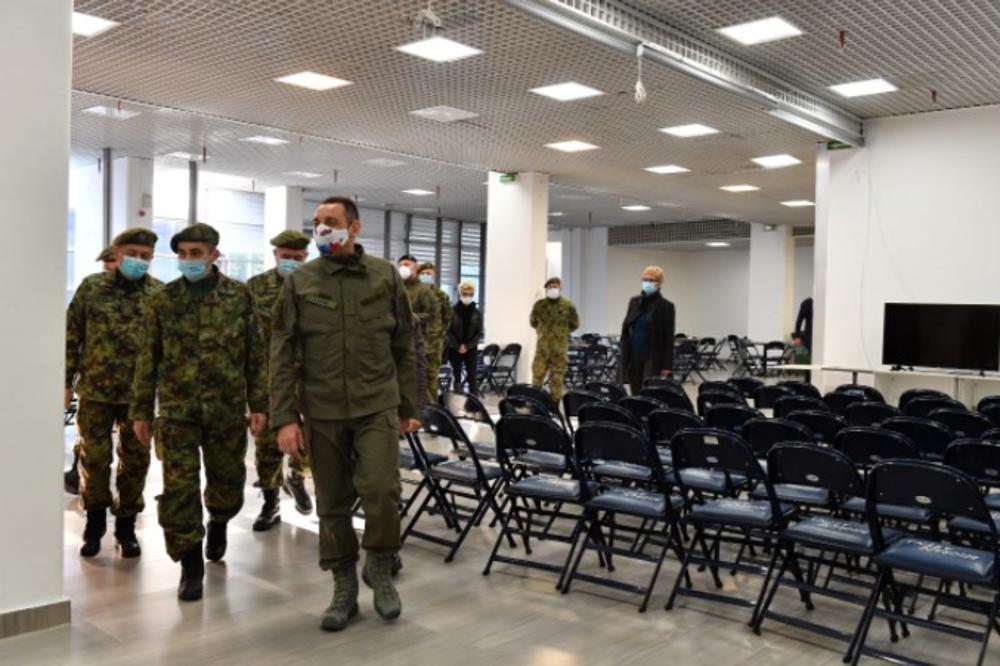 PONOVO AKTIVIRANA PRIVREMENA KOVID BOLNICA U ARENI Vulin: Vojska Srbije na raspolaganju je svim svojim građanima