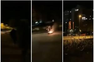 BEŽANIJA POLICIJE U VREME POLICIJSKOG ČASA: Mladi Slovenci ovako reagovali na pojavu patrole (VIDEO)