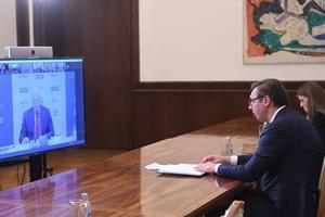 PRIVREDA ZA LJUDE: Vučić učestvovao na Međunarodnom međupartijskom forumu ŠOS+ (FOTO)