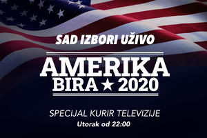 AMERIKA BIRA 2020: Pratite istorijsku borbu za Belu kuću na Kurir televiziji