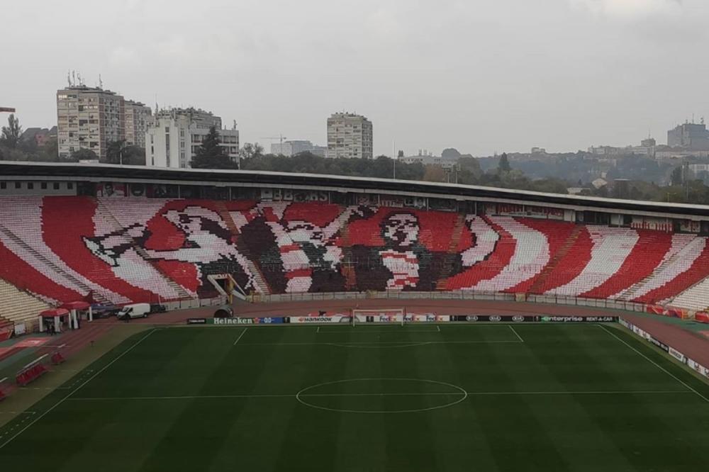 DELIJE NE HAJU ZA KORONU! Spremna KOREOGRAFIJA za Liberec: Ceo SEVER je pretvoren u poruku PODRŠKE Zvezdi! FOTO