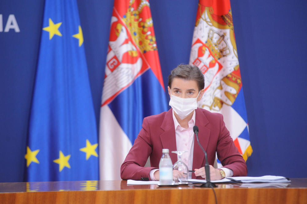 ANA BRNABIĆ: Nastavak aktivnosti da Srbija bude među vodećima u ekonomiji