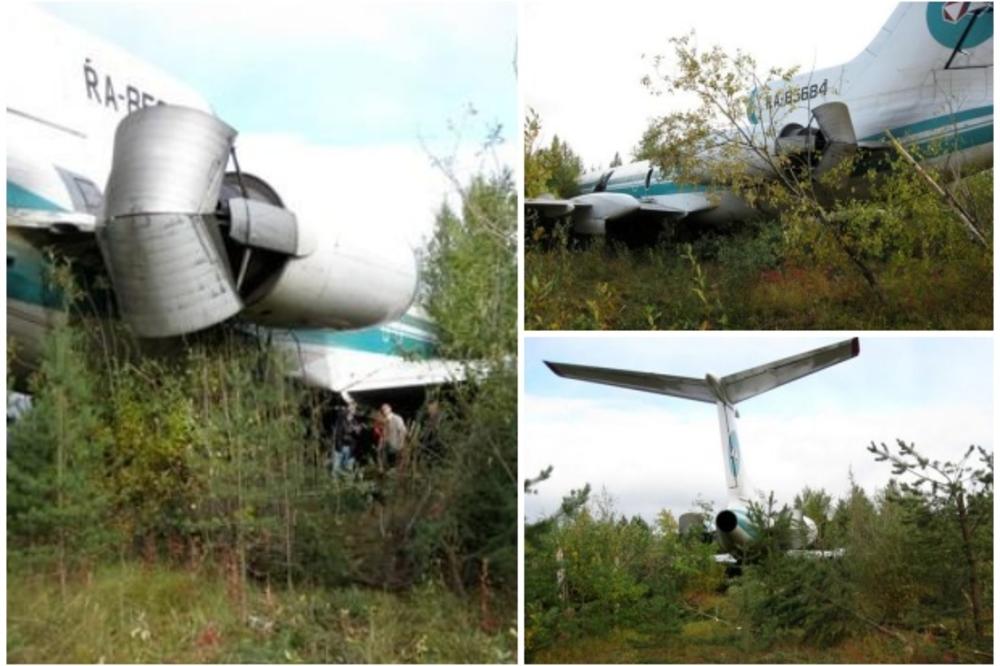 NAPUŠTENI AERODROM SPASAO PUTNIKE NA PAKLENOM LETU: Sada srećni Tu-154 stoji kao spomenik u sibirskoj tajgi (FOTO)