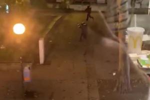 POGLEDAJTE! TERORISTA RANJAVA POLICAJCA U BEČU: U blizini sinagoge ispaljeno najmanje 50 metaka! KRVAVI NAPAD U AUSTRIJI (VIDEO)
