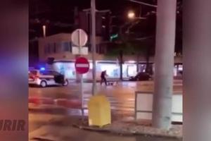 OVO JE NAJNOVIJI SNIMAK IZ SALCBURGA: Pogledajte kako policija hapsi jednog od terorista (VIDEO)