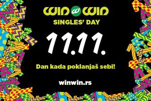 Za Singles’ day neverovatni popusti u Win Win-u 11.11.